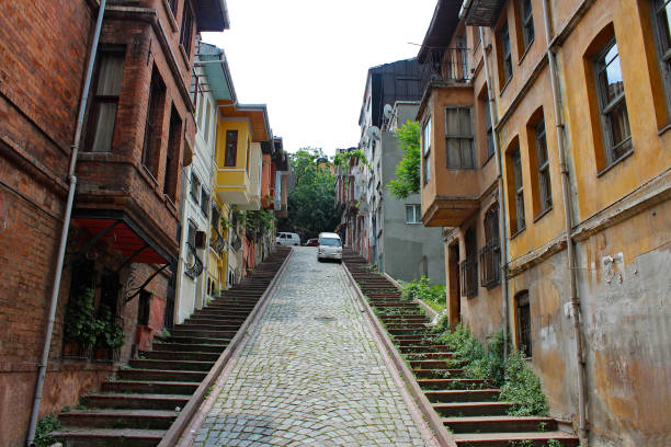 istock Old city Balat in Istanbul, Turkey. 924567074