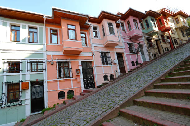 istock Old city Balat in Istanbul, Turkey. 924568158