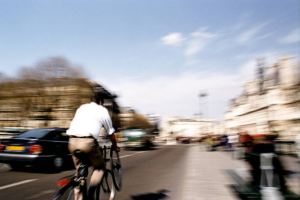 istock Bike in the Traffic 92456992