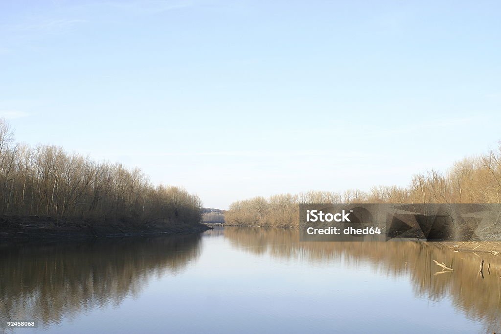 Howell Wyspa Rzeka Missouri - Zbiór zdjęć royalty-free (Bez ludzi)