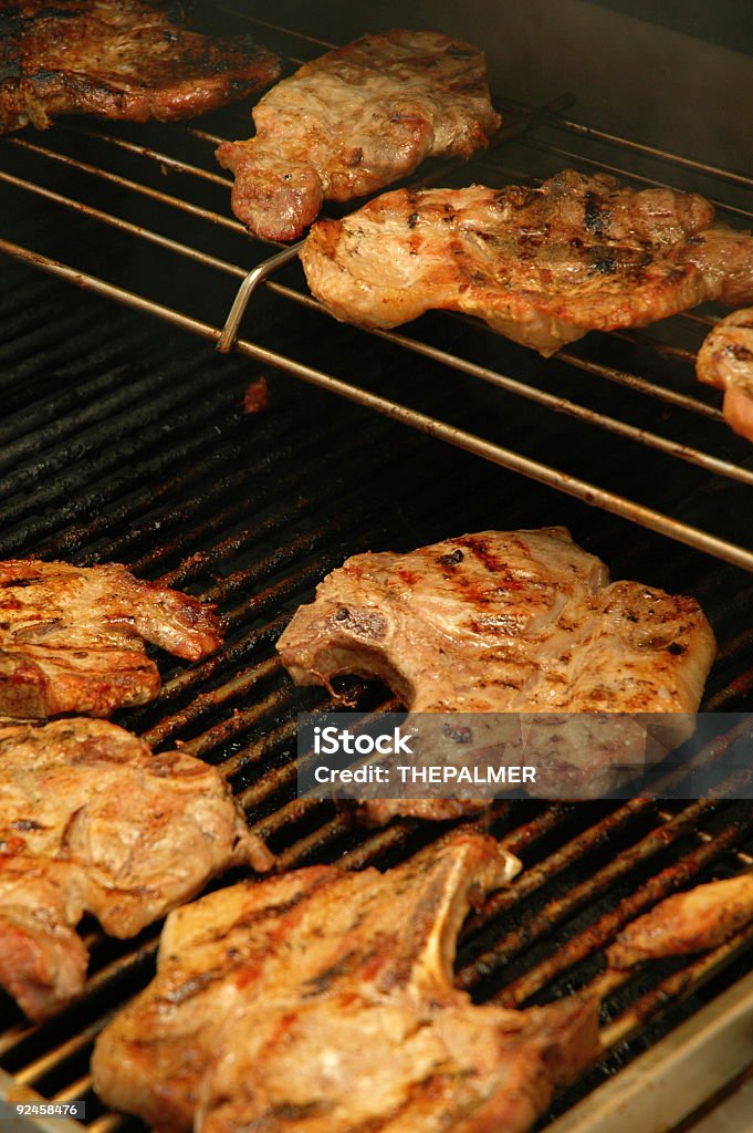 Grill 1 - Foto stock royalty-free di A forma di blocco