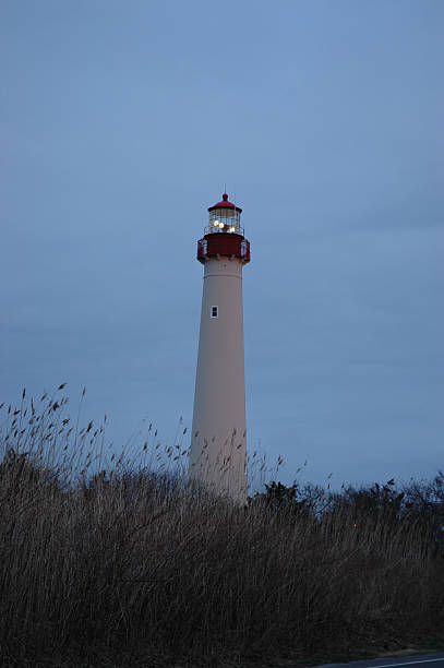 Cape May Lighthouse stock photo