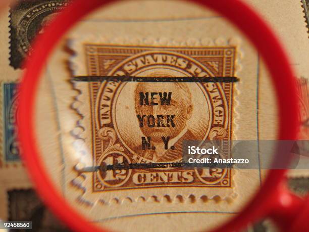 American Poststampnew York Stockfoto und mehr Bilder von Alt - Alt, Amerikanische Geldmünze, Bezahlen