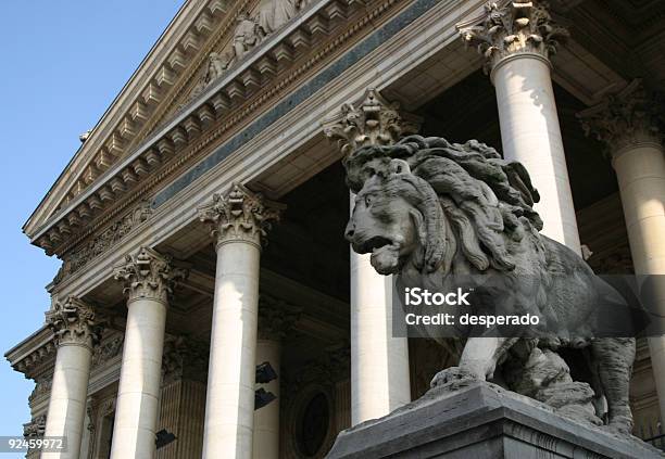 Stock Exchange Stock Photo - Download Image Now - Banking, Lion - Feline, Statue