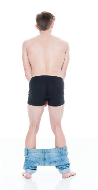 istock Young man caught with his pants down 924605546