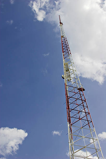 istock View from the bottom of a TV Tower 92461329