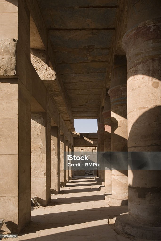 Karnak piliers - Photo de Antique libre de droits