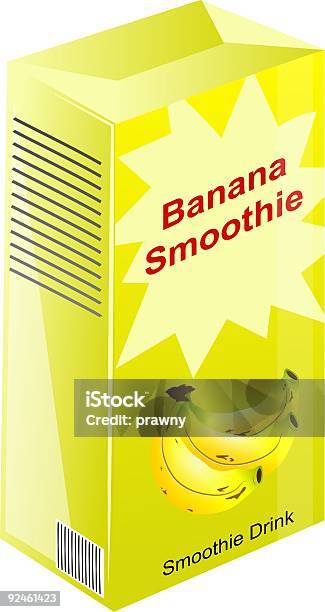 Vetores de Smoothie De Banana e mais imagens de Alimentação Saudável - Alimentação Saudável, Amarelo, Banana