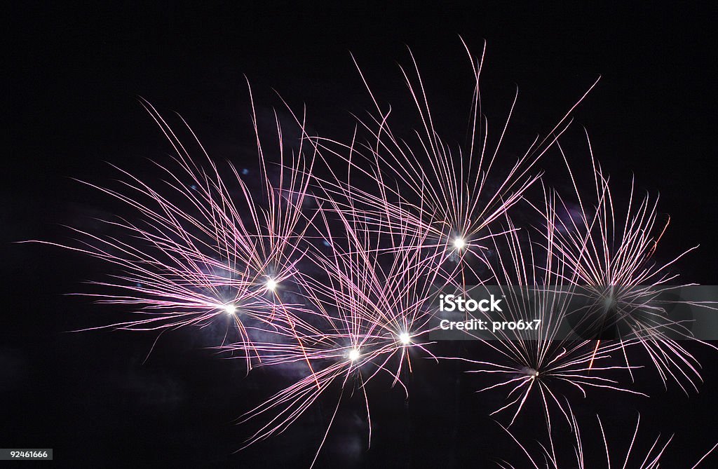 Firework bursts  Arugula Stock Photo