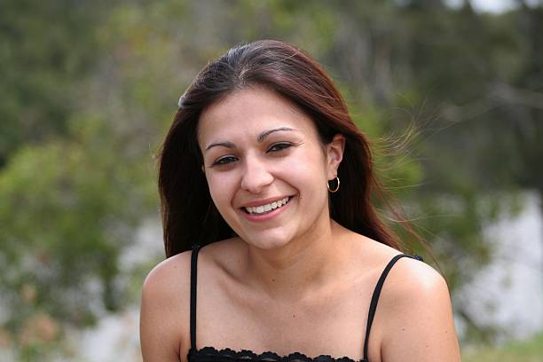 istock Pretty Woman in Park 92462547