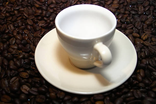 Coffee cup stock photo