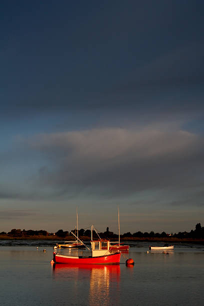 istock Red Fishing Boat 92462721