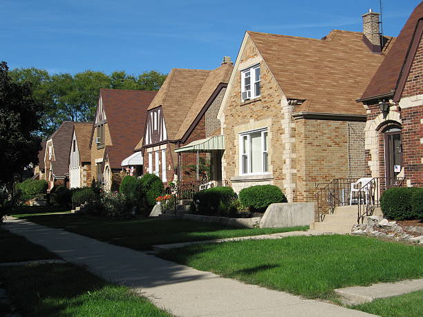 istock Suburban houses 92462852