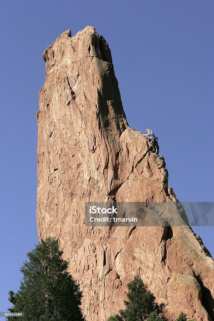 Alpinista de Rock - Foto de stock de Adulto royalty-free
