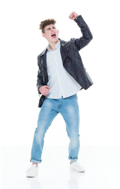 istock Handsome young male doing fist pumps 924636404