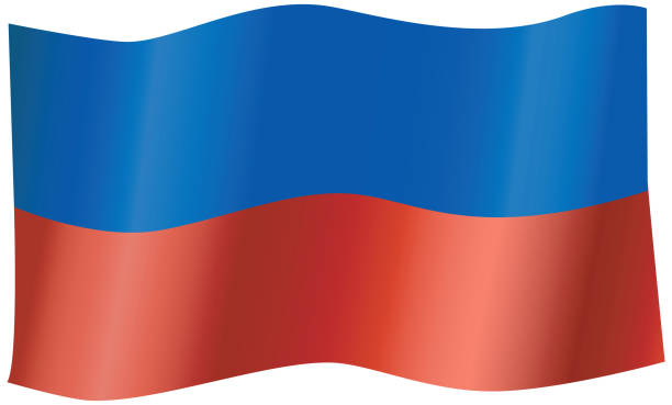 Flag of Haiti vector art illustration