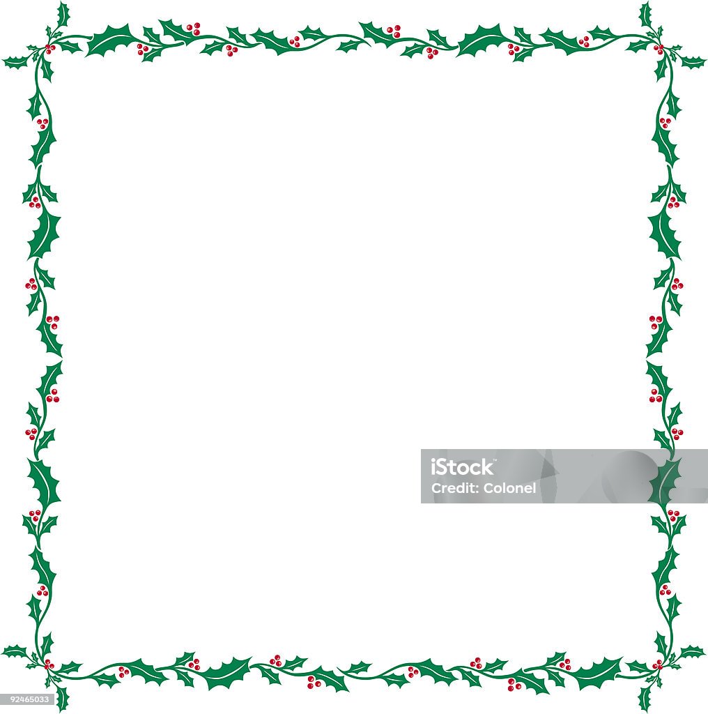 Natale elementi 08 (vettore & jpg - Illustrazione stock royalty-free di Agrifoglio