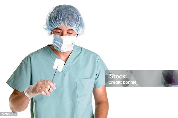 Foto de Cirurgia e mais fotos de stock de Adulto - Adulto, Chapéu, Cirurgia