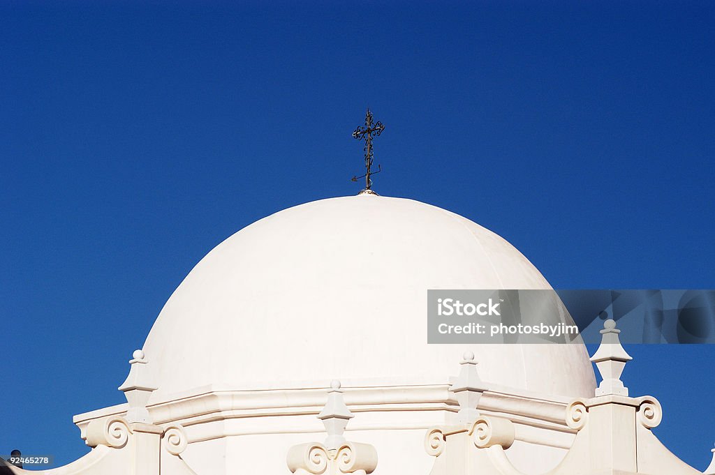 Mission San Xavier Del Bac - Zbiór zdjęć royalty-free (Architektura)