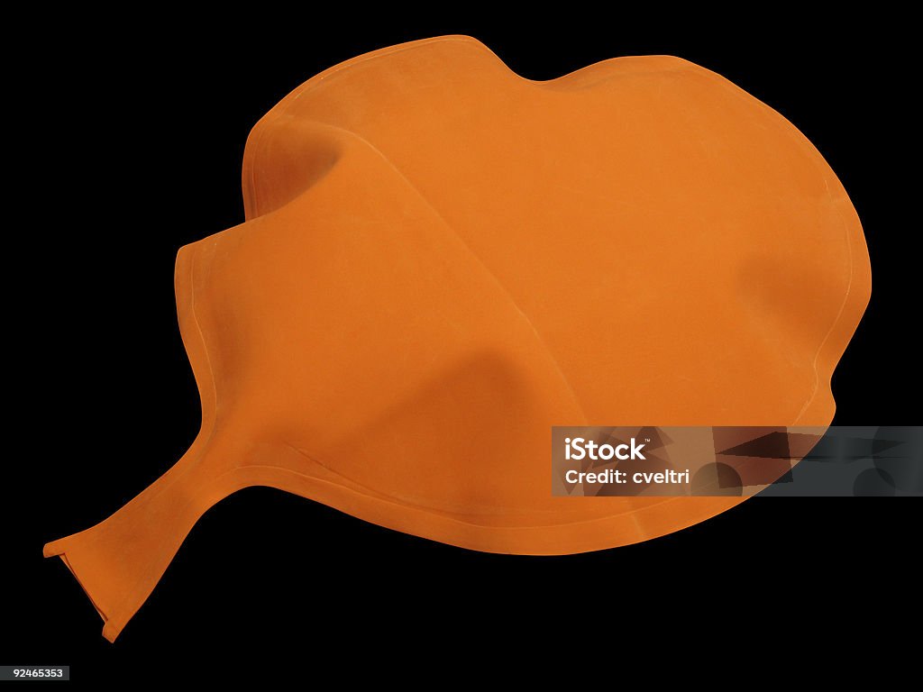 Classic Gag Gift, Whoopee Cushion  Clipping Path Stock Photo