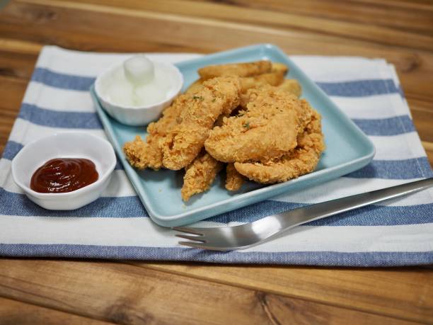 istock American food Fried chicken 924655326