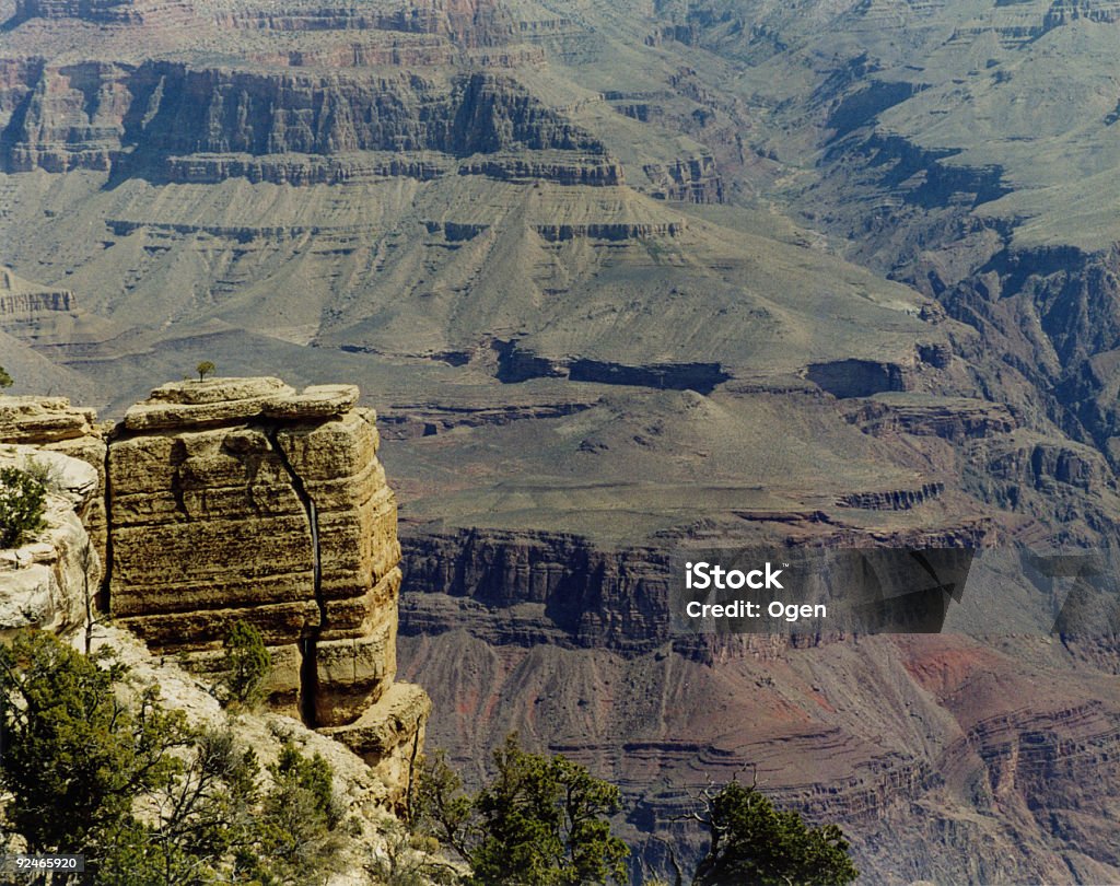 Величественный Каньон с видом - Стоковые фото Аризона - Юго-запад США роялти-фри