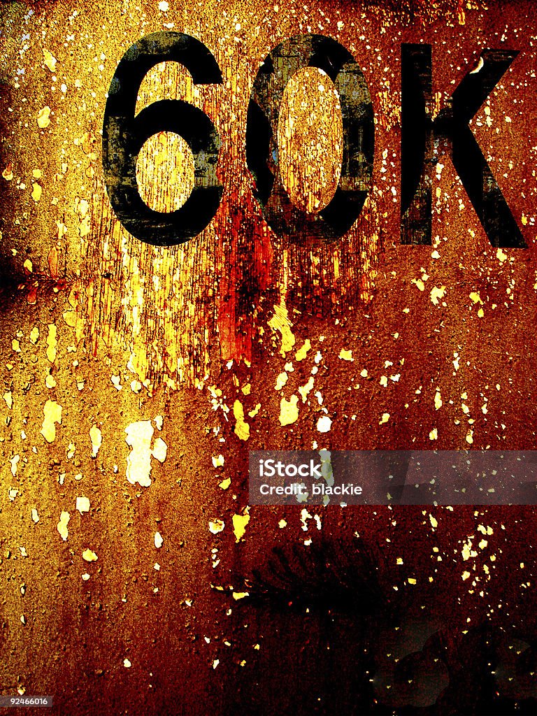 Abstrato Grunge com pintura descascada e ferrugem - Foto de stock de Assustador royalty-free
