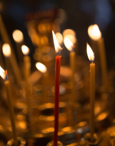 istock candles burning in orthodox church 924666834