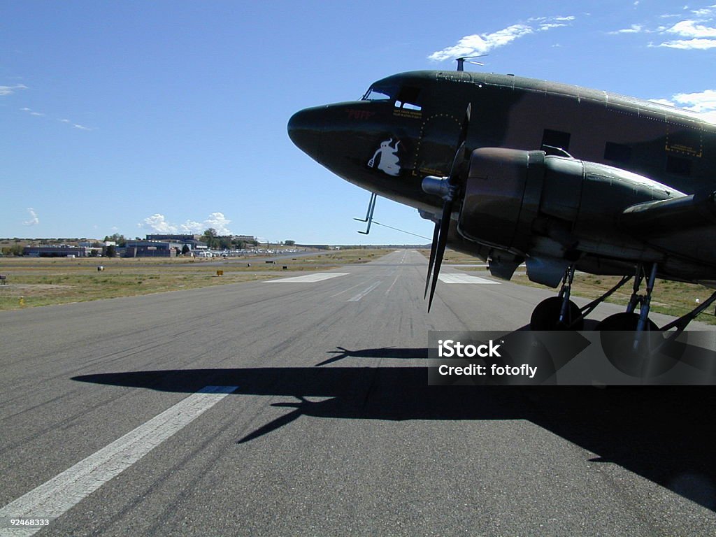 AC - 47 Gunship - Lizenzfrei Flugzeug Stock-Foto