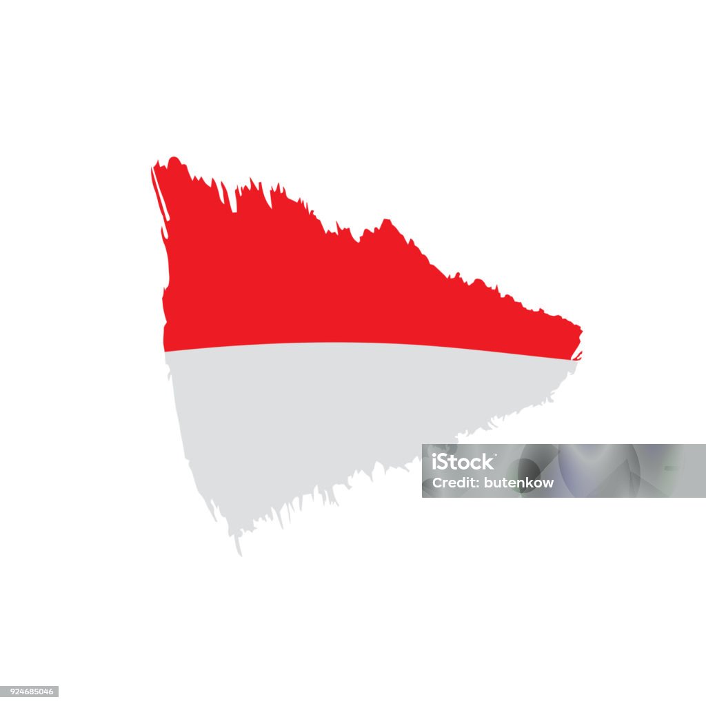 Bendera Indonesia Ilustrasi Vektor Ilustrasi Stok - Unduh Gambar