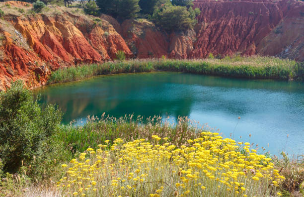 istock Bauxite Lake Cave near Otranto, Italy 924686310