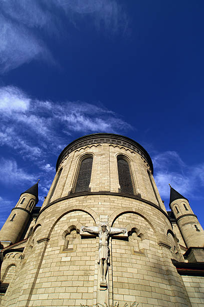 istock Jesus Church and Sky 92468685
