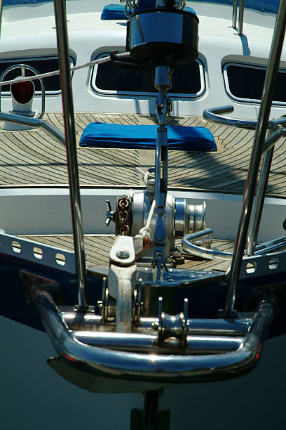 Boat close-up 3 stock photo