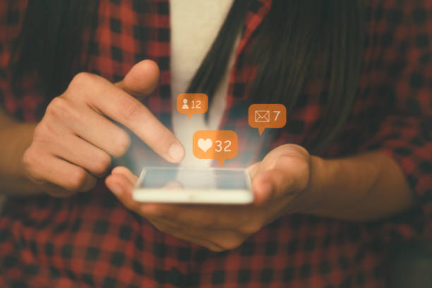 istock Social media,social network concept with smart phone 924688962