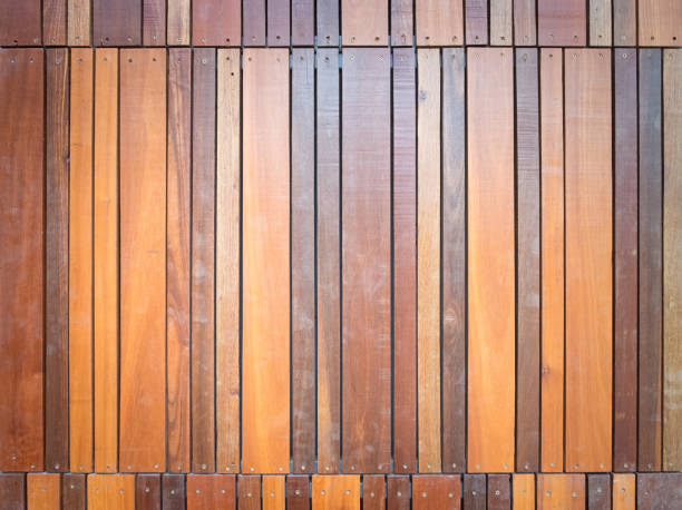 istock Old wall plank in dark tone, Plank several sheets used to make walls, background texture. 924694548
