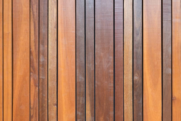 istock Old wall plank in dark tone, Plank several sheets used to make walls, background texture. 924694994