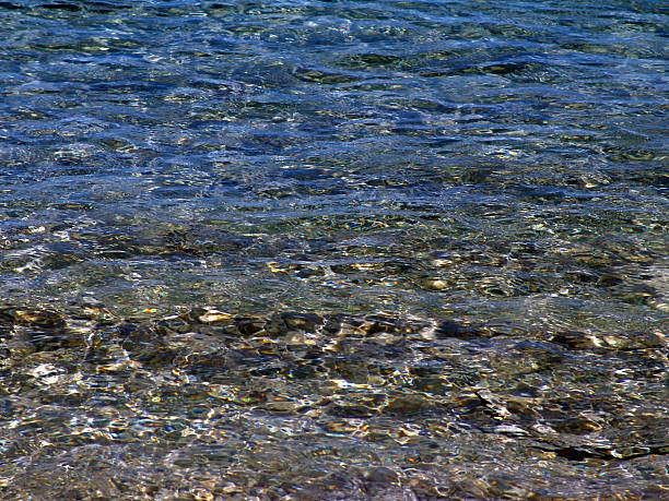 Sea water. stock photo