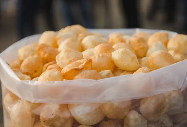 Pani puri,also known as golgappa and puchka is a famous snack food all over india.