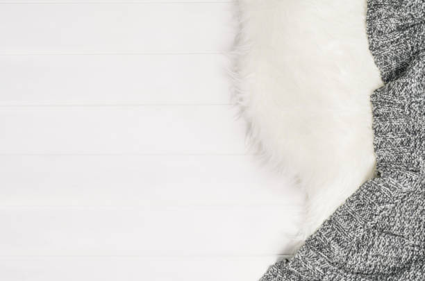 istock White wood planks texture and fur pattern background top view 924701246