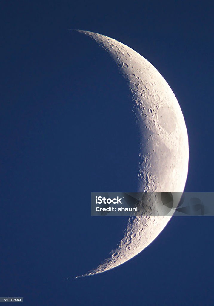 Crescent Moon - Lizenzfrei Mond Stock-Foto
