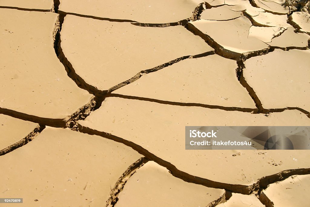 Getrocknete Matsch - Lizenzfrei Abstrakt Stock-Foto