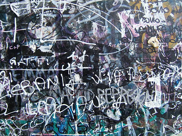 grunge ściany - graffiti surface level color image paint zdjęcia i obrazy z banku zdjęć
