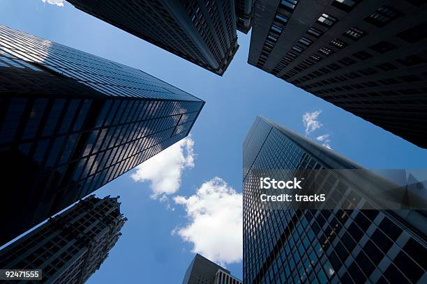 Engel Von New York Stockfoto und mehr Bilder von Aufnahme von unten - Aufnahme von unten, Bankenviertel, Blau