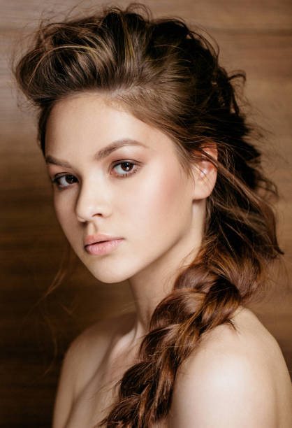 istock beautiful bridal with hairstyle tress 924723590