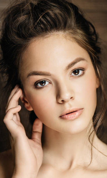 istock perfect woman skin with natural make up 924723608