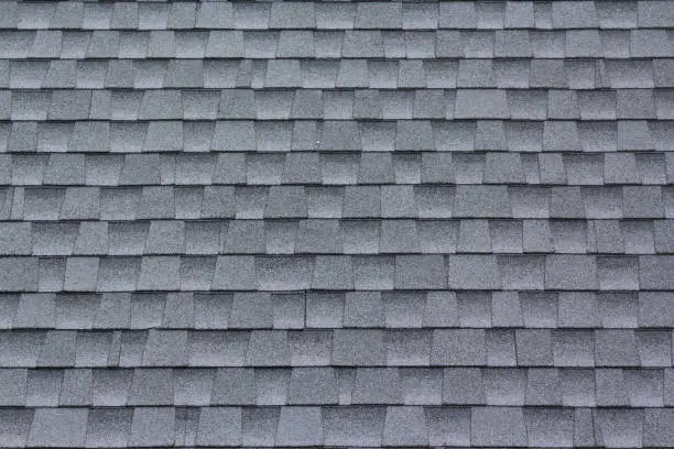 Photo of Roof shingles background and texture