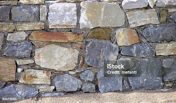 Stone Wall In Greece Stock Photo - Download Image Now - Architecture, Classical Greek, Color Image