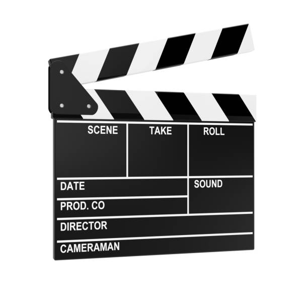 istock Cinema Movie Clapper or Clapboard. 3d Rendering 924732252