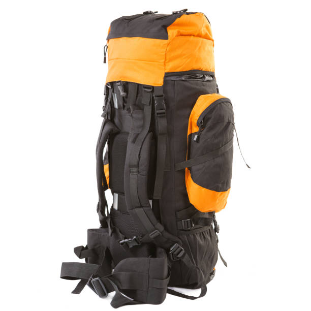 istock large tourist backpack, color combination, on white background 924733086
