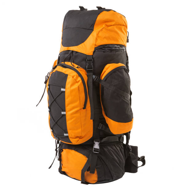 istock large tourist backpack, color combination, on white background 924733090